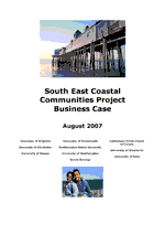 Front cover of Business case document